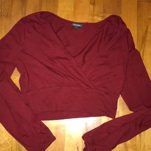 Wild Fable V-Neck Crop Top NWOT